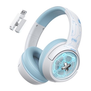 Bluetooth fülhallgató ONIKUMA "GT802" három csatlakozási móddal - white