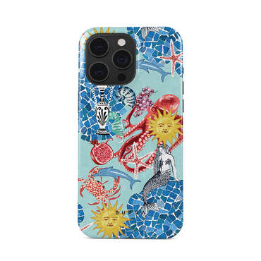 Prémium Burga Tough "Aegean Affair" tok iPhone 15 Pro