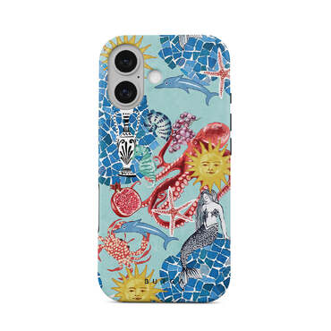 Prémium Burga Tough "Aegean Affair" tok iPhone 16