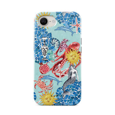 Prémium Burga Tough "Aegean Affair" tok iPhone 16e