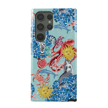 Prémium Burga Tough "Aegean Affair" tok Samsung Galaxy S23 Ultra