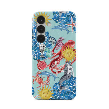 Prémium Burga Tough "Aegean Affair" tok Samsung Galaxy S25