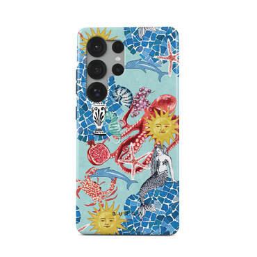 Prémium Burga Tough "Aegean Affair" tok Samsung Galaxy S25 Ultra