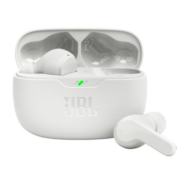 Vezeték nélküli Bluetooth fülhallgató JBL Wireless Earbuds "Wave Beam" - fehér