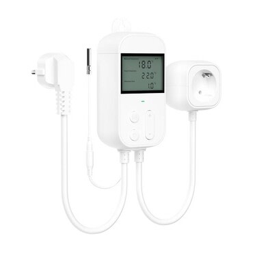 Okos termosztát Meross "MTS960HK" HomeKit, pontos hőmérséklet-szabályozás -30°C-tól 110°C-ig