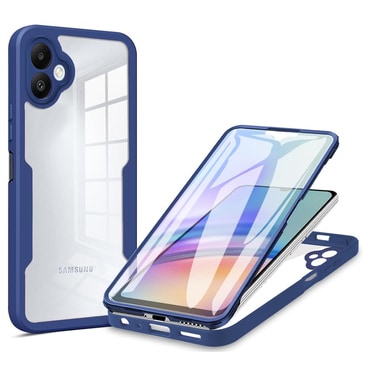 Hibrid tok Techsuit "ColorVerse 360" teljes körű védelemmel Samsung Galaxy A06 készülékhez - blue