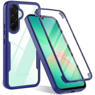 Hibrid tok Techsuit "ColorVerse 360" teljes körű védelemmel Samsung Galaxy A26 készülékhez - blue