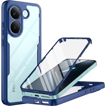 Hibrid tok Techsuit "ColorVerse 360" teljes körű védelemmel Xiaomi Poco X8 Pro készülékhez - blue