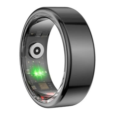Okosgyűrű COLMi "R02" szívritmusméréssel, 21 sportmód, IP68, 20.3mm - black