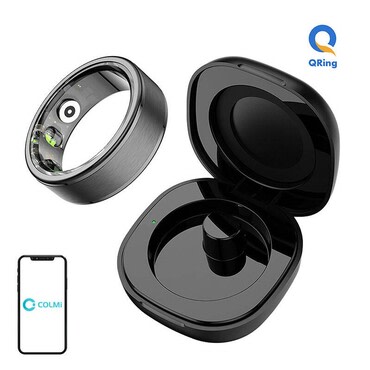 Okosgyűrű COLMi "R03" 20.3mm, 5ATM - black