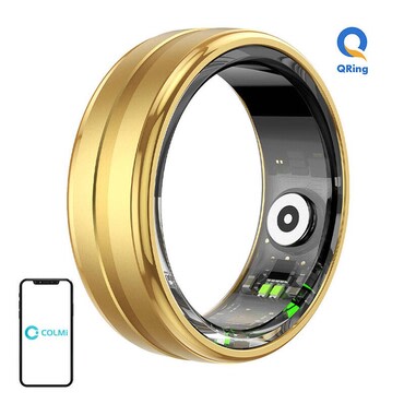 Okosgyűrű COLMi "R06" Bluetooth 5.0, 18.1mm - gold