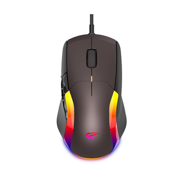Gaming egér Havit "MS959S" RGB világítással, állítható DPI akár 8000 - black