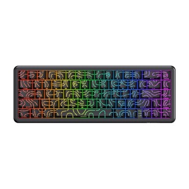 Gaming billentyűzet ONIKUMA "G67" mágneses kapcsolókkal és ARGB világítással - red green