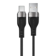 Töltő és adat USB-A - USB-C káfehér Acefast "C11-04" - 3A - 1.2m - black