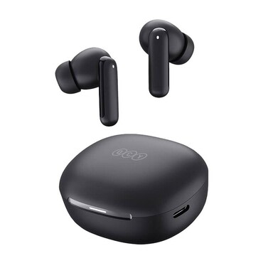 Bluetooth fülhallgató QCY "MeloBuds HT16" ANC technológiával - black