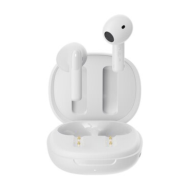 Bluetooth fülhallgató QCY "Ailybuds E20 HT13" ANC-val, ENC-vel - white