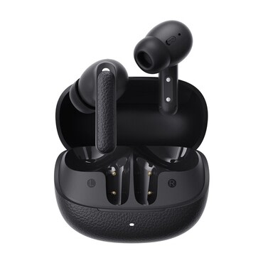 Bluetooth fülhallgató QCY "Buds HT15" ANC-vel és 6 mikrofonnal - black