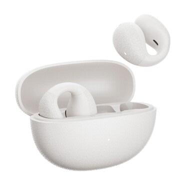 Bluetooth fülhallgató QCY "Crossky C10" nyitott dizájnnal - white