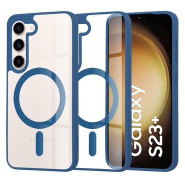 Tok Techsuit "MagSafe Pro" Samsung Galaxy S23 Plus készülékhez - kék