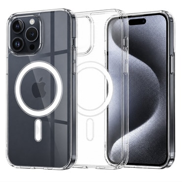 Tok Techsuit "MagSafe Pro" iPhone 15 Pro készülékhez - átlátszó