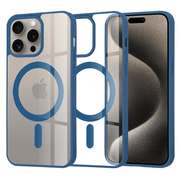 Tok Techsuit "MagSafe Pro" iPhone 15 Pro Max készülékhez - kék
