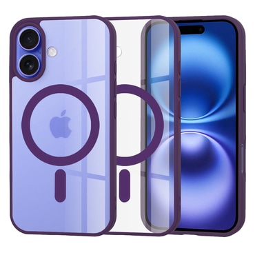 Tok Techsuit "MagSafe Pro" iPhone 16 készülékhez - lila
