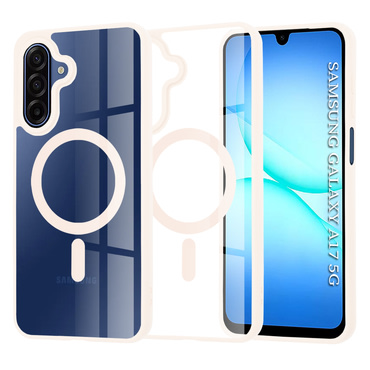 Tok Techsuit "MagSafe Pro" Samsung Galaxy A17 4G / A17 5G készülékhez - rózsaszín