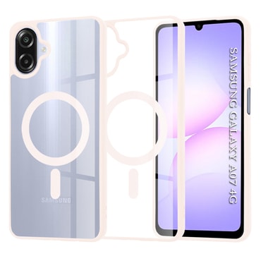 Tok Techsuit "MagSafe Pro" Samsung Galaxy A07 készülékhez - rózsaszín