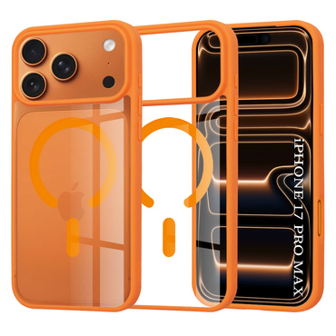 Tok Techsuit "MagSafe Pro" iPhone 17 Pro Max készülékhez - narancssárga