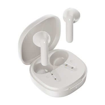 Bluetooth fülhallgató QCY "T41" BT 5.4 35h készenléti idővel és 2-Mic AI technológiával - white