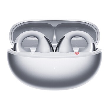 Bluetooth fülhallgató QCY "Crossky Clip C30S" nyitott fül dizájnnal - silver