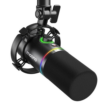 Dinamikus mikrofon állvánnyal Maono "PD200x" USB-A és USB-A - black