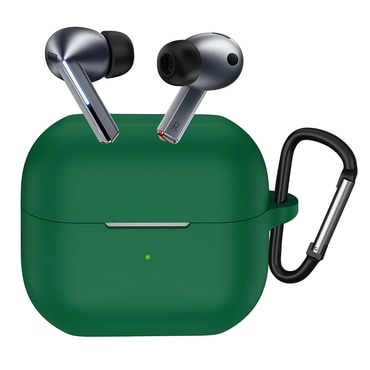 Silikon tok Techsuit Samsung Galaxy Buds 3 / 3 Pro / 3 FE készülékhez - zöld