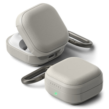 Tok Ringke "Onyx Magnetic" Samsung Galaxy Buds 4 / Buds 4 Pro készülékhez - warm grey