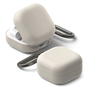 Silikon tok Ringke Samsung Galaxy Buds 4 / Buds 4 Pro készülékhez - stone