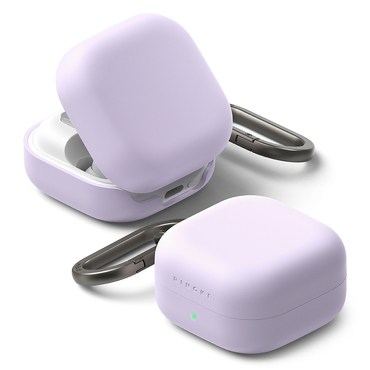 Silikon tok Ringke Samsung Galaxy Buds 4 / Buds 4 Pro készülékhez - light purple