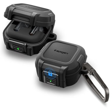 Tok Spigen "Lock Fit" Samsung Galaxy Buds 4 / Buds 4 Pro készülékhez - matte black