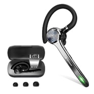 Bluetooth fülhallgató Techsuit "NeXound G7" Bluetooth 5.1 ENC-vel, LED-del és 72h akkumulátorral - fekete