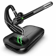 Bluetooth fülhallgató Techsuit "Hearyo A6L" BT 5.3 ENC-vel, Dual-Mic és 96h akkumulátor - fekete