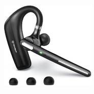 Bluetooth fülhallgató Techsuit "PowerTalks G6" BT 5.1 Dual Mic ENC technológiával és 100h akkumulátorral - fekete
