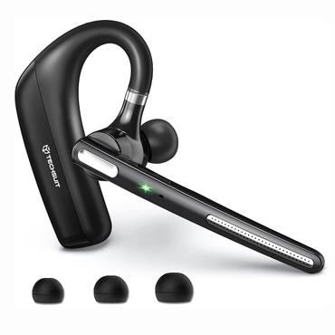 Bluetooth fülhallgató Techsuit "PowerTalks G6" BT 5.1 Dual Mic ENC technológiával és 100h akkumulátorral - fekete