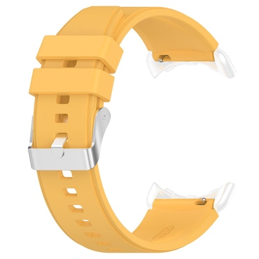 Univerzális szilikon szíj Techsuit "W026" 22mm okosórákhoz - sárga