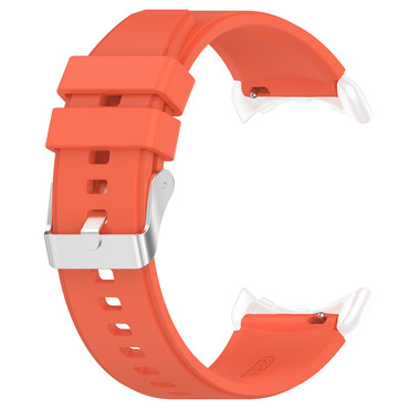 Univerzális szilikon szíj Techsuit "W026" 22mm okosórákhoz - narancssárga