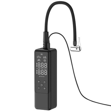 Hordozható Proove "Car Pump Assistant Mini" kompresszor digitális kijelzővel, 85W - black