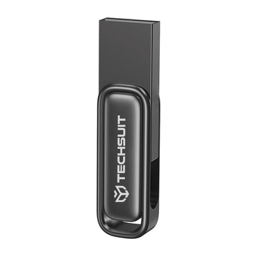 USB kulcs Techsuit "THSM33" 64GB, olvasási sebesség 80M/s, írási sebesség 18M/s