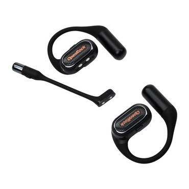Bluetooth fülhallgató OneOdio "OpenRock Link 20" 5-Mic AI technológiával és levehető mikrofonnal - black