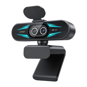 Webkamera Emeet "SmartCam C60E" 4K, dupla lencse, automatikus fókuszálás 30 fps-nél