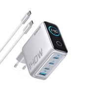Fali 140W töltő Anker "B2697G41" 3x USB-C USB-C kábellel - gray