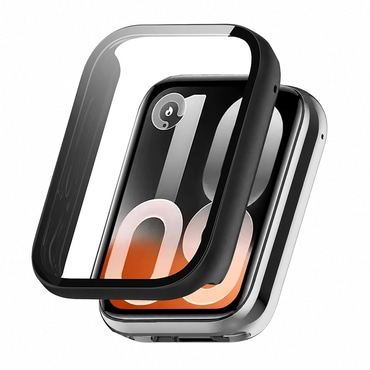 Techsuit "Defense360 Pro" tok kijelzővédővel Xiaomi Smart Band 10 Pro készülékhez - fekete