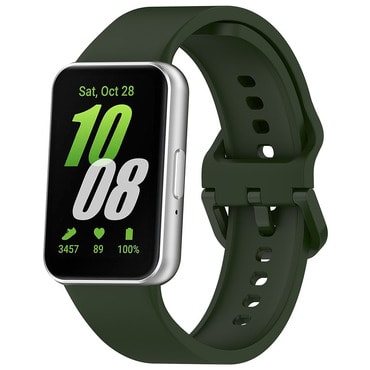 Silikon szíj Techsuit "W086" Samsung Galaxy Fit3 készülékhez - green
